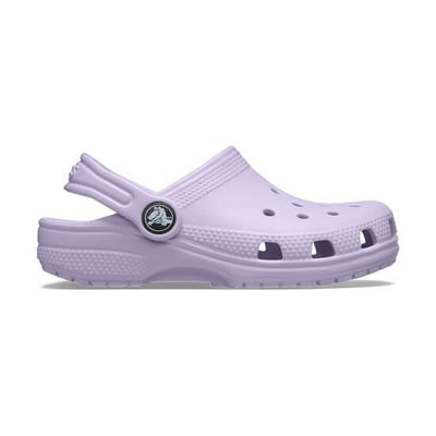 Kids-Girls Lavender Casual Clogs