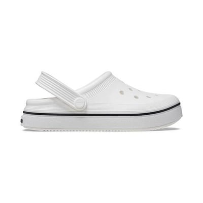Kids-Boys White Casual Clogs