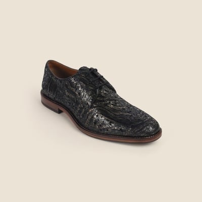 Men Black-Multi Party Lace Up