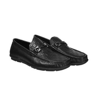 Men Black Casual Loafers