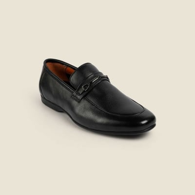 Men Black Formal Moccasin