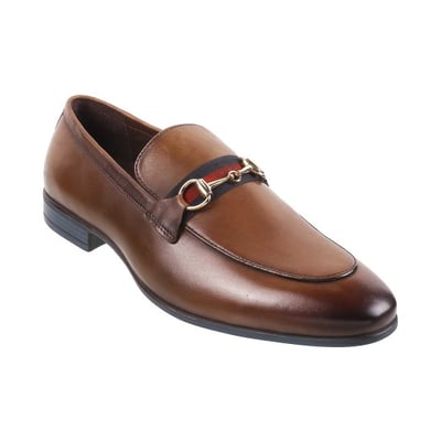 Men Brown Formal Moccasin