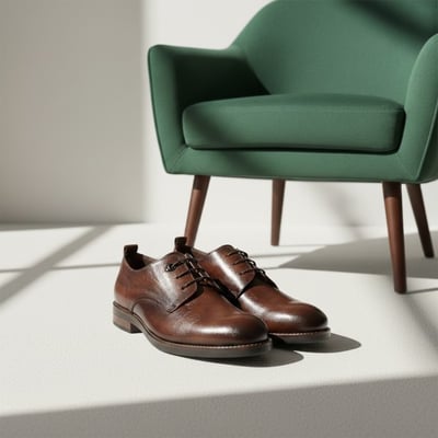 Men Brown Formal Lace Up