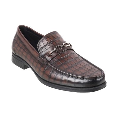 Men Brown Formal Moccasin