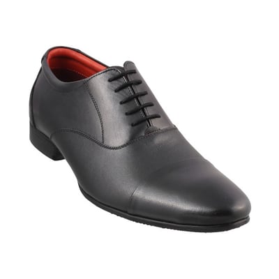 Men Black Formal Oxford