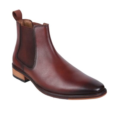 Men Tan Formal Boots