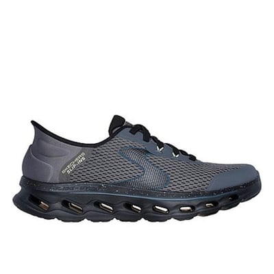 Men Grey Sports Slip Ons