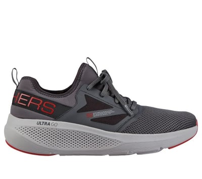 Men Grey Sports Walking Shoes