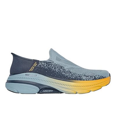 Men Blue-multi Sports Slip Ons