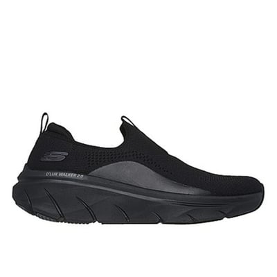 Men Black Sports Slip Ons