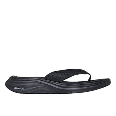 Men Black Sports Slippers
