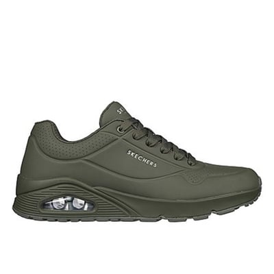 Men Bottle-green Sports Sneakers