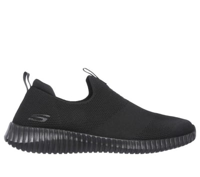 Men Black-suede Sports Sneakers