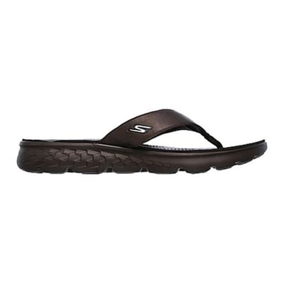 Men Brown Sports Slippers