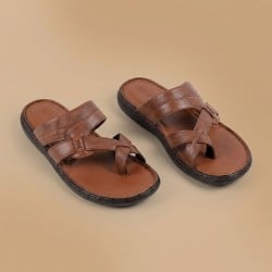 Men Tan Casual Slippers