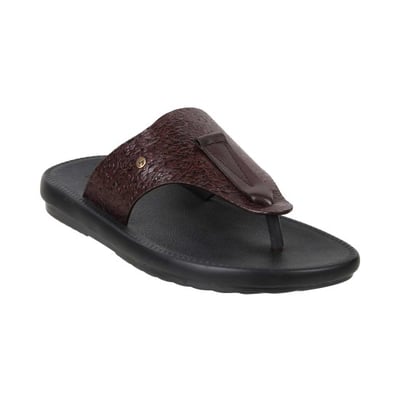 Men Brown Casual Slippers