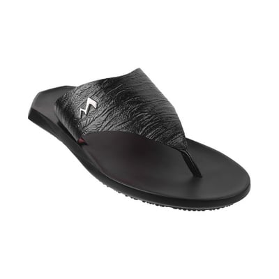 Men Black Casual Slippers