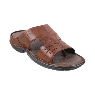 Men Tan Casual Slippers
