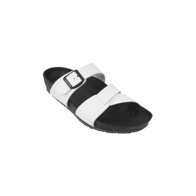 Men White Casual Slippers