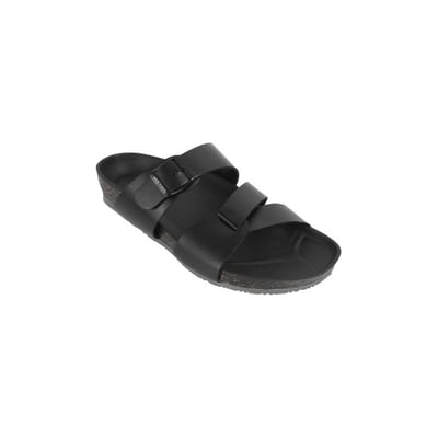 Men Black Casual Slippers