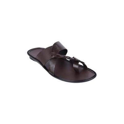 Men Brown Casual Slippers