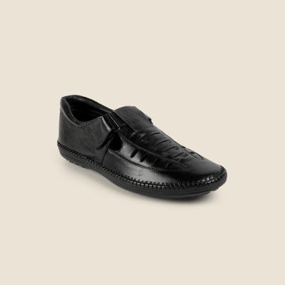 Men Black Casual Sandals