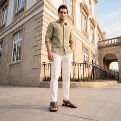 Men Brown Casual Sandals