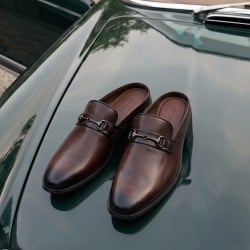 Men Brown Casual Slip Ons