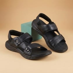 Men Black Casual Sandals
