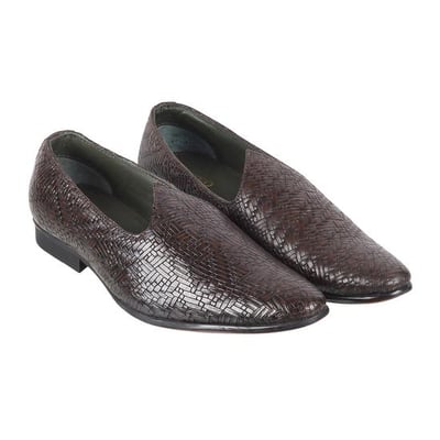 Men Brown Ethnic Jutis