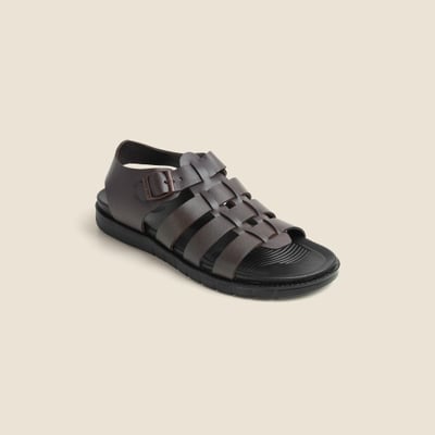 Men Brown Casual Sandals