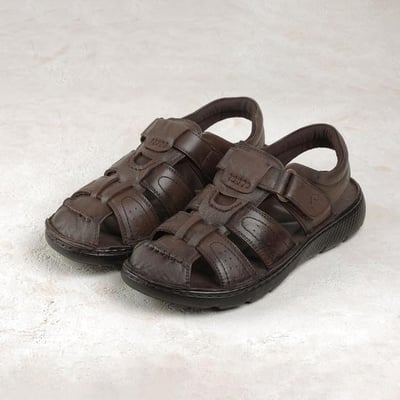 Men Brown Casual Sandals