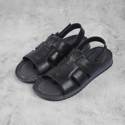 Men Black Casual Sandals