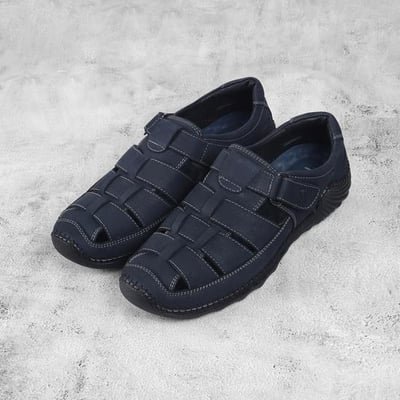 Men Blue Casual Sandals