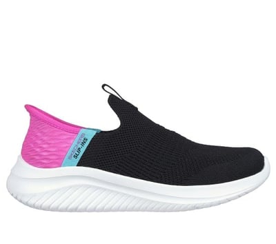 Unisex Black-Multi Casual Sneakers