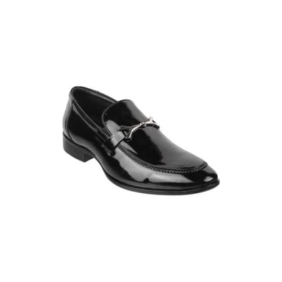 Men Black Party Moccasin