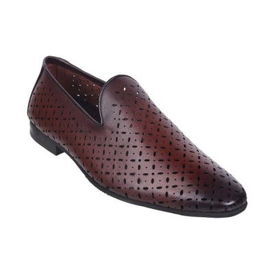 Men Tan Party Moccasin
