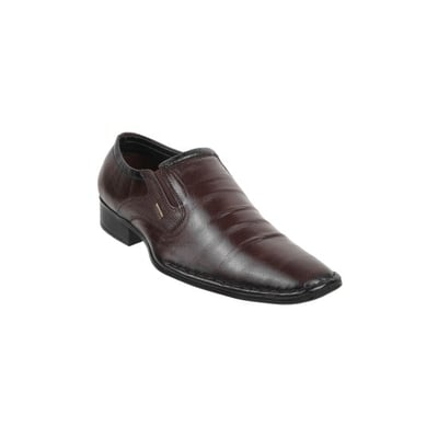 Men Brown Party Moccasin