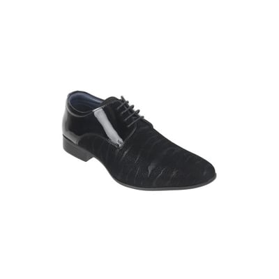 Men Black Party Lace Up