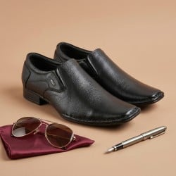 Men Black Formal Moccasin