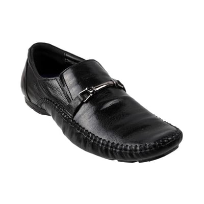 Men Black Casual Loafers