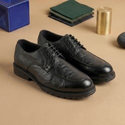 Men Black Formal Lace Up