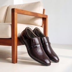 Men Wine Party Moccasin