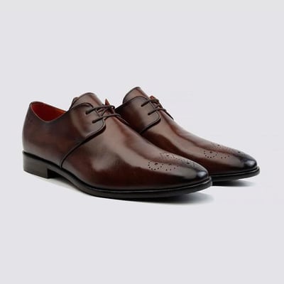 Men Brown Formal Lace Up
