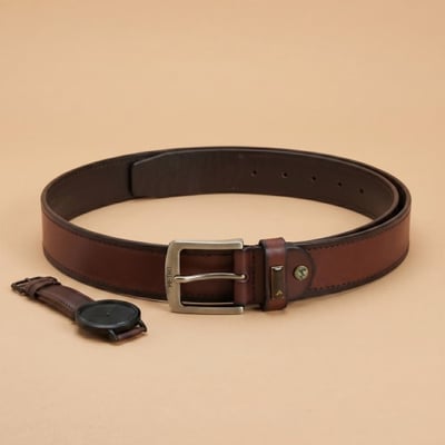 Men Brown Belts