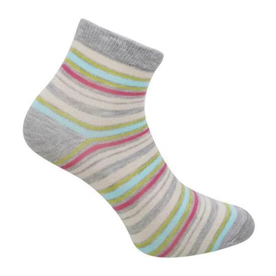 Men Grey Half Length Socks
