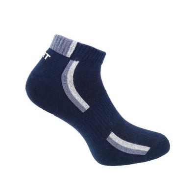 Men Blue-navy Ankle Length Socks