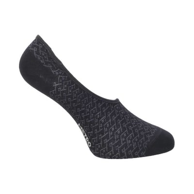 Men Black Loafer Socks