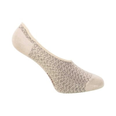 Men Beige Loafer Socks