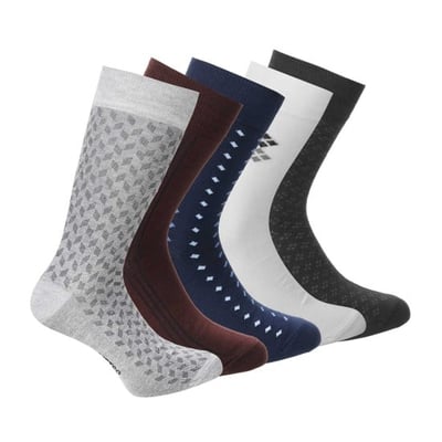 Men Assorted Full Length Socks Pack of 5